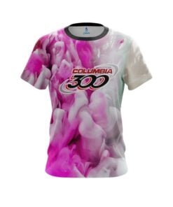 Columbia 300 Pink Clouds CoolWick Bowling Jersey