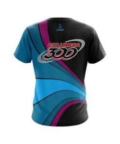 Alternative view of Columbia 300 Retro Swirl CoolWick Bowling Jersey