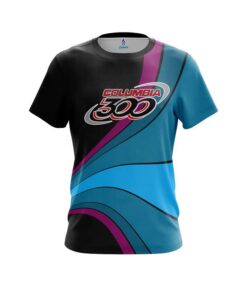 Columbia 300 Retro Swirl CoolWick Bowling Jersey