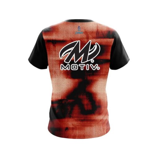 Motiv Canvas Orange CoolWick Bowling Jersey - Image 2