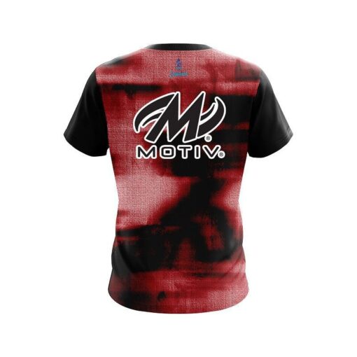 Motiv Canvas Red CoolWick Bowling Jersey - Image 2