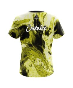 Alternative view of Coolwick Marble Yellow CoolWick Bowling Jersey