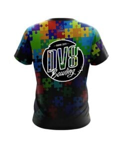 Alternative view of DV8 Autism Awareness Be Kind CoolWick Bowling Jersey