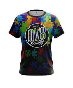 DV8 Autism Awareness Be Kind CoolWick Bowling Jersey
