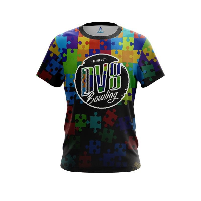 DV8 Autism Awareness Be Kind CoolWick Bowling Jersey