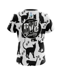Alternative view of DV8 Black Cat CoolWick Bowling Jersey