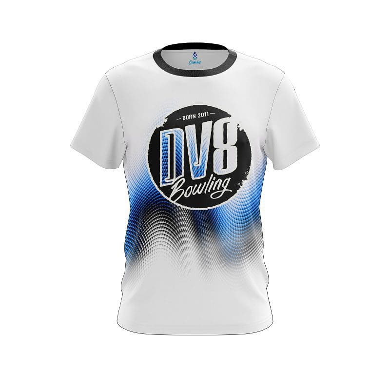 DV8 Blue Print CoolWick Bowling Jersey