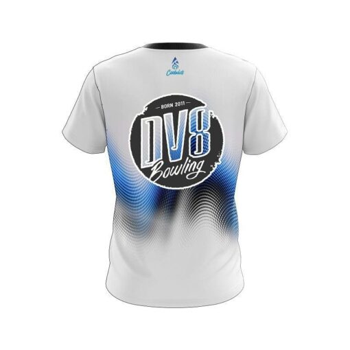 DV8 Blue Print CoolWick Bowling Jersey - Image 2