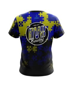 Alternative view of DV8 Down Syndrome Awareness CoolWick Bowling Jersey