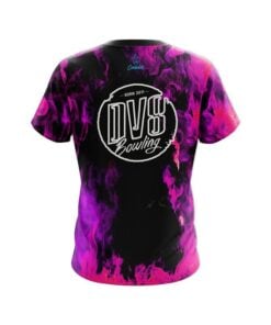 Alternative view of DV8 Pink Flame CoolWick Bowling Jersey