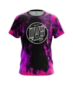 DV8 Pink Flame CoolWick Bowling Jersey