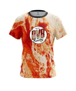 DV8 Marble Orange CoolWick Bowling Jersey