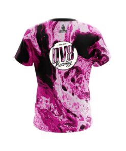 Alternative view of DV8 Marble Pink CoolWick Bowling Jersey