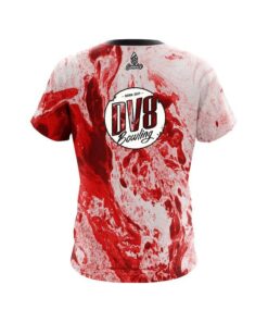 Alternative view of DV8 Marble Red CoolWick Bowling Jersey