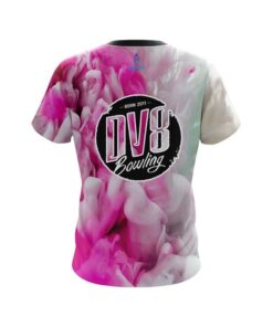 Alternative view of DV8 Pink Clouds CoolWick Bowling Jersey
