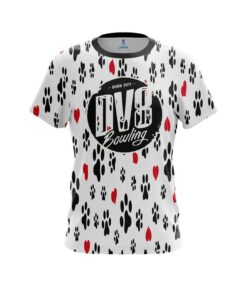 DV8 Puppy Love White CoolWick Bowling Jersey