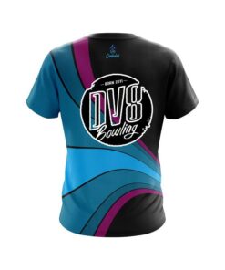 Alternative view of DV8 Retro Swirl CoolWick Bowling Jersey