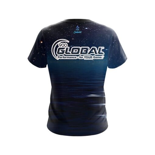 900 Global Darker Seas CoolWick Bowling Jersey - Image 2