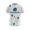 Ebonite Diamond White CoolWick Bowling Jersey - Image 2
