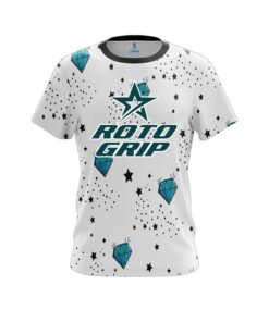Roto Grip Diamond White CoolWick Bowling Jersey
