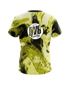 Alternative view of DV8 Marble Yellow CoolWick Bowling Jersey