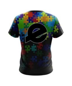 Alternative view of Ebonite Autism Awareness Be Kind CoolWick Bowling Jersey
