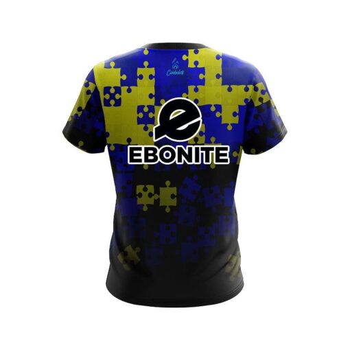 Ebonite Down Syndrome Awareness CoolWick Bowling Jersey - Image 2
