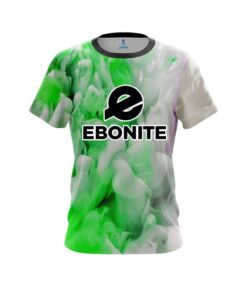 Ebonite Green Clouds CoolWick Bowling Jersey