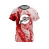 Ebonite Marble Red CoolWick Bowling Jersey