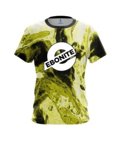 Ebonite Marble Yellow CoolWick Bowling Jersey