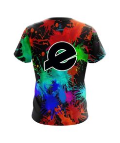 Alternative view of Ebonite Paint Splatter CoolWick Bowling Jersey
