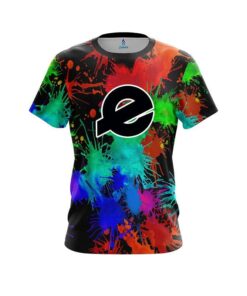 Ebonite Paint Splatter CoolWick Bowling Jersey