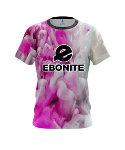 Ebonite Pink Clouds CoolWick Bowling Jersey