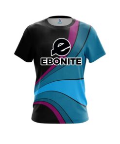 Ebonite Retro Swirl CoolWick Bowling Jersey