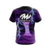 Motiv Electrical Tornado Purple CoolWick Bowling Jersey - Image 2