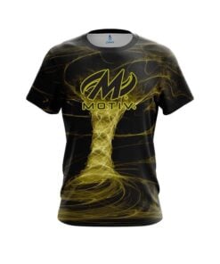 Motiv Electrical Tornado Yellow CoolWick Bowling Jersey