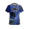 Motiv Energy Swirls Blue CoolWick Bowling Jersey