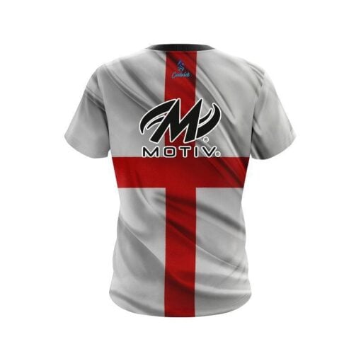 Motiv English Flag CoolWick Bowling Jersey - Image 2