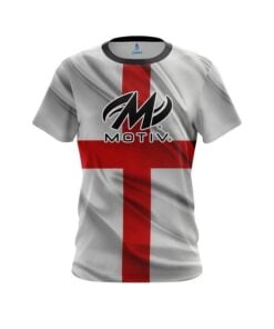 Motiv English Flag CoolWick Bowling Jersey
