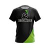 Ebonite Carbon Green Swirl CoolWick Bowling Jersey
