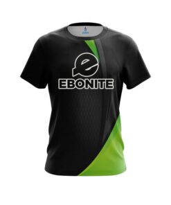 Ebonite Carbon Green Swirl CoolWick Bowling Jersey