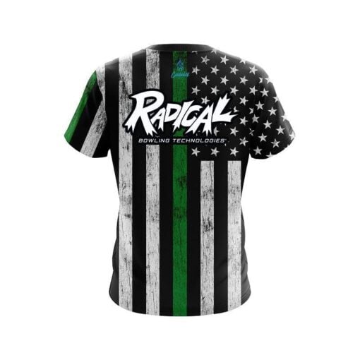 Radical Green Line CoolWick Bowling Jersey - Image 2