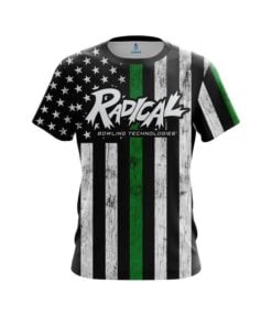 Radical Green Line CoolWick Bowling Jersey