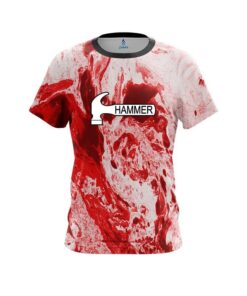 Hammer Marble Red CoolWick Bowling Jersey