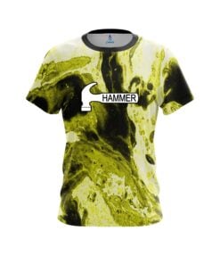 Hammer Marble Yellow CoolWick Bowling Jersey