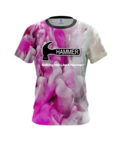 Hammer Pink Clouds CoolWick Bowling Jersey