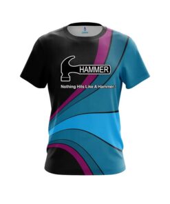 Hammer Retro Swirl CoolWick Bowling Jersey