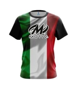 Motiv Italian Flag CoolWick Bowling Jersey