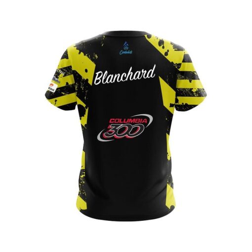 Josh Blanchard Columbia 300 Shocker Replica CoolWick Bowling Jersey - Image 2