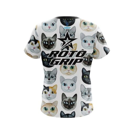 Roto Grip Kitty Kats CoolWick Bowling Jersey - Image 2